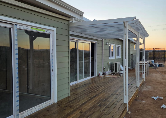 Picture of a house's porch