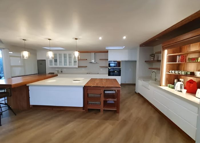 Renovated kitchen